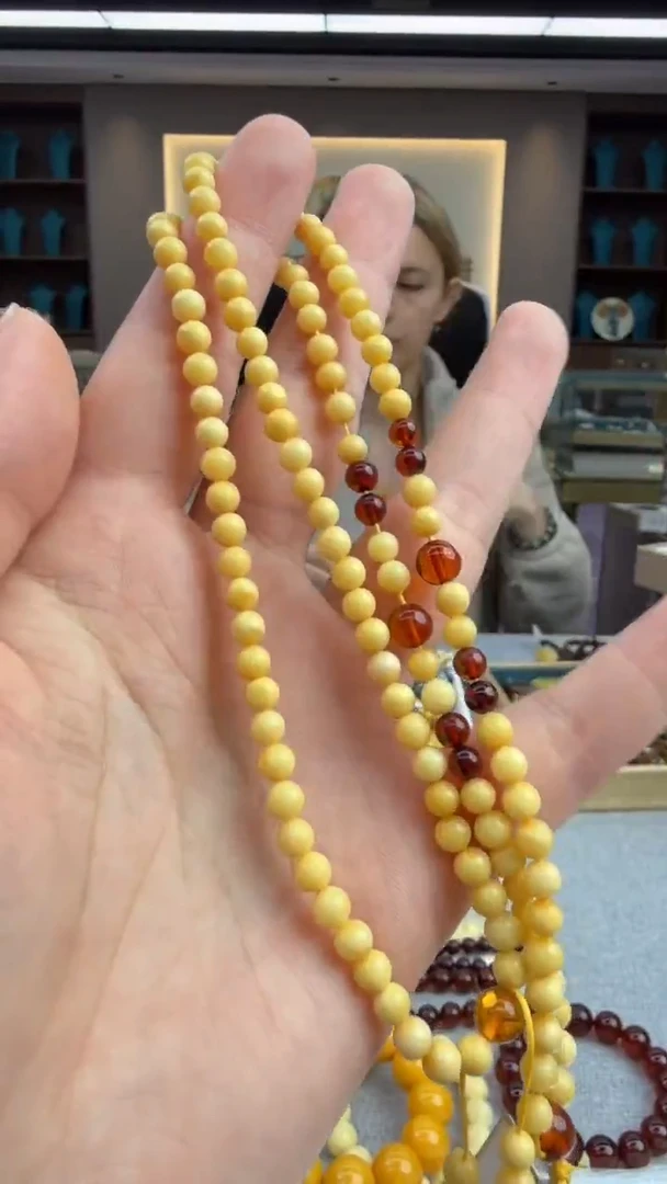 手链琥珀未镶嵌46秒拍号 假一罚三