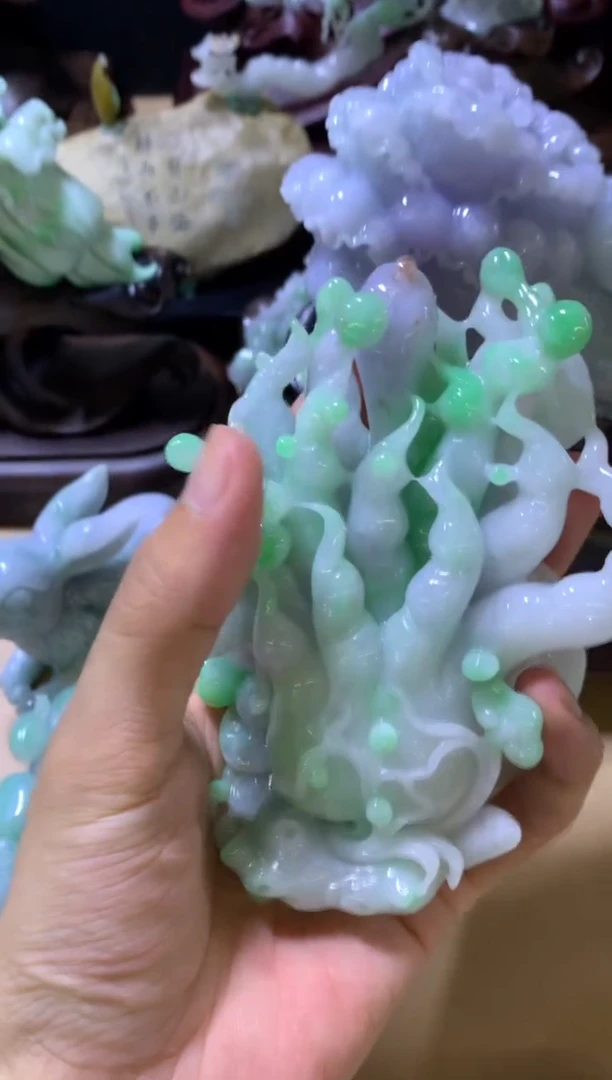 未镶嵌摆件翡翠用****3翡翠摆件