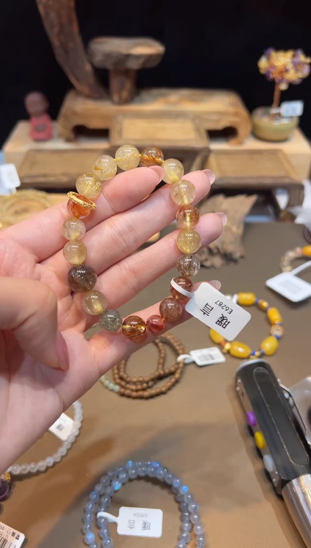 水晶手链未镶嵌手饰@@E6287