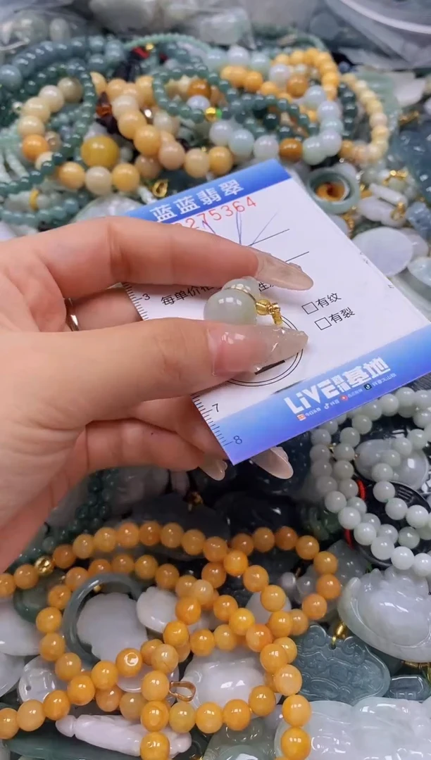 翡翠未镶嵌颈饰闪购0275364多样性发其一