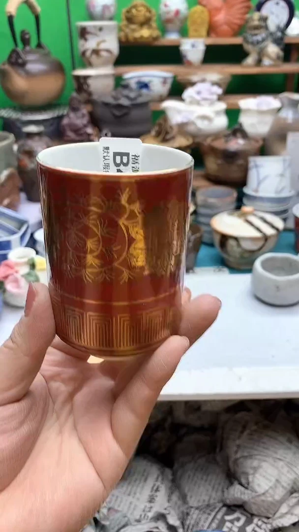 【闪购商品】盖碗海外回流瓷器