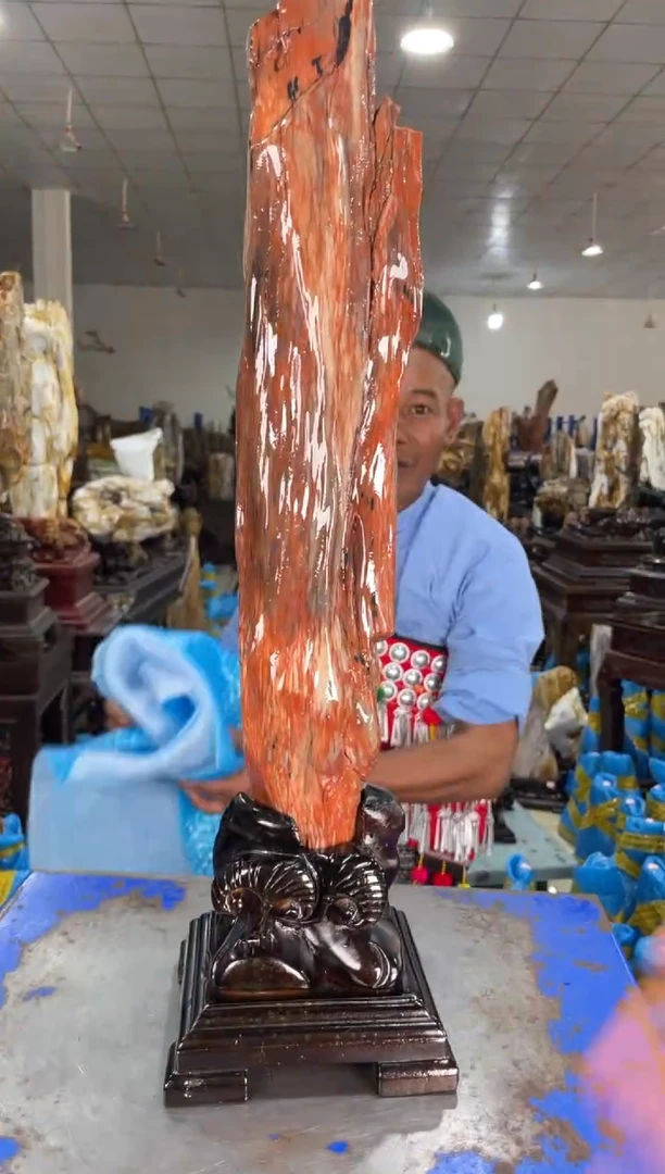 硅化玉摆件未镶嵌31