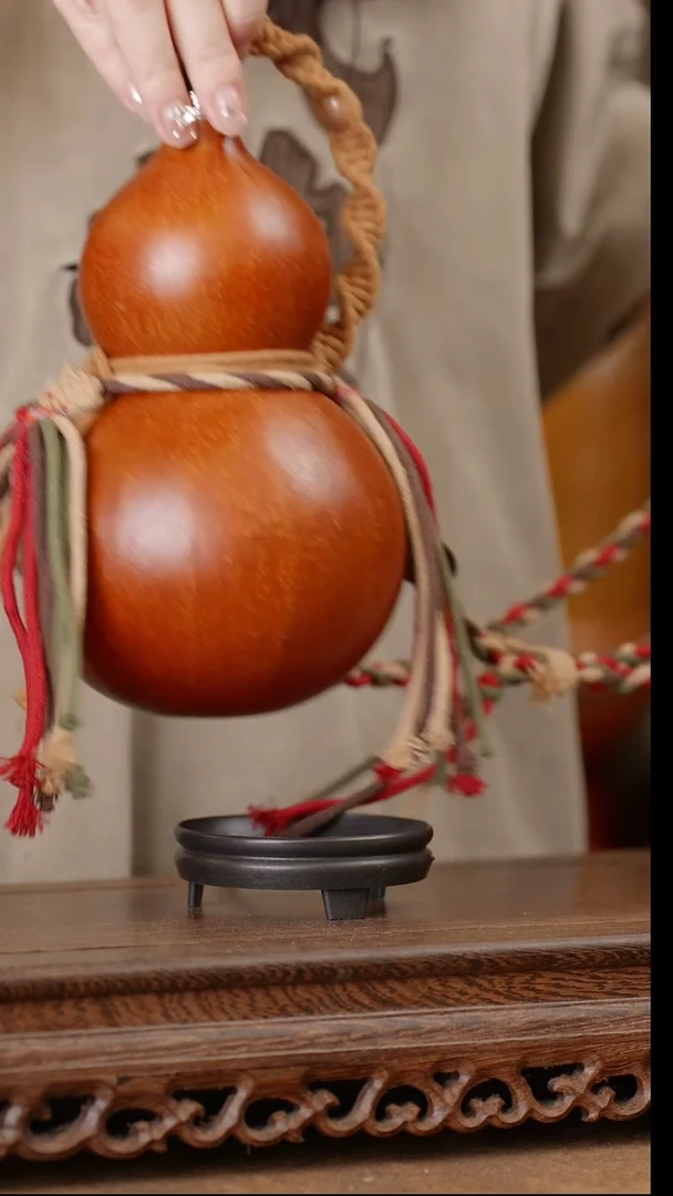 41号精品天然大漆酒葫芦一物一拍~**