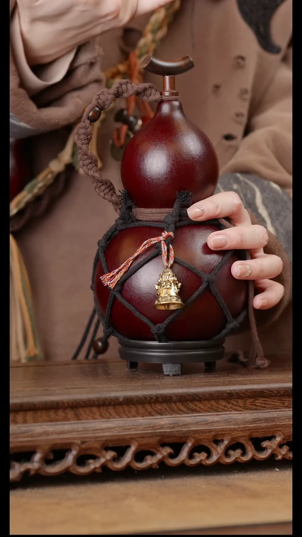 36号精品天然大漆酒葫芦一物一拍~