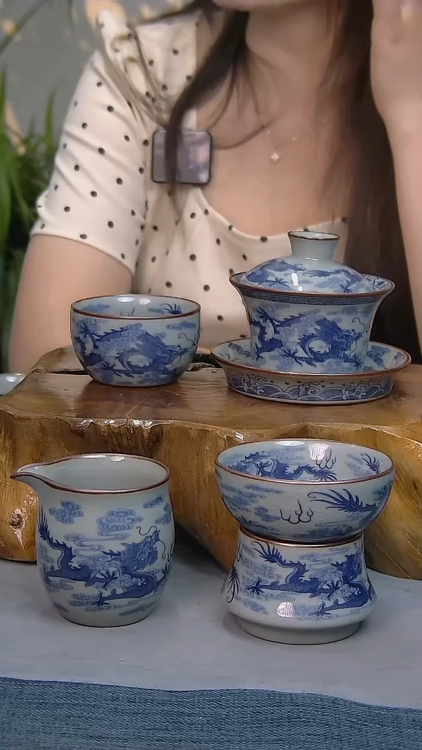 简装家用款4件套 陶瓷家用茶具系列