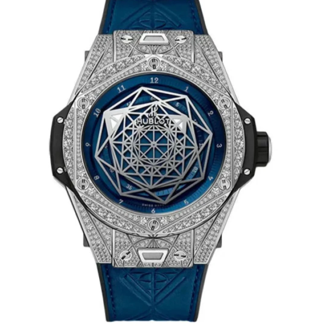 99新 Hublot/宇舶表 光头/宇舶415/45mm/原钻/21年全套