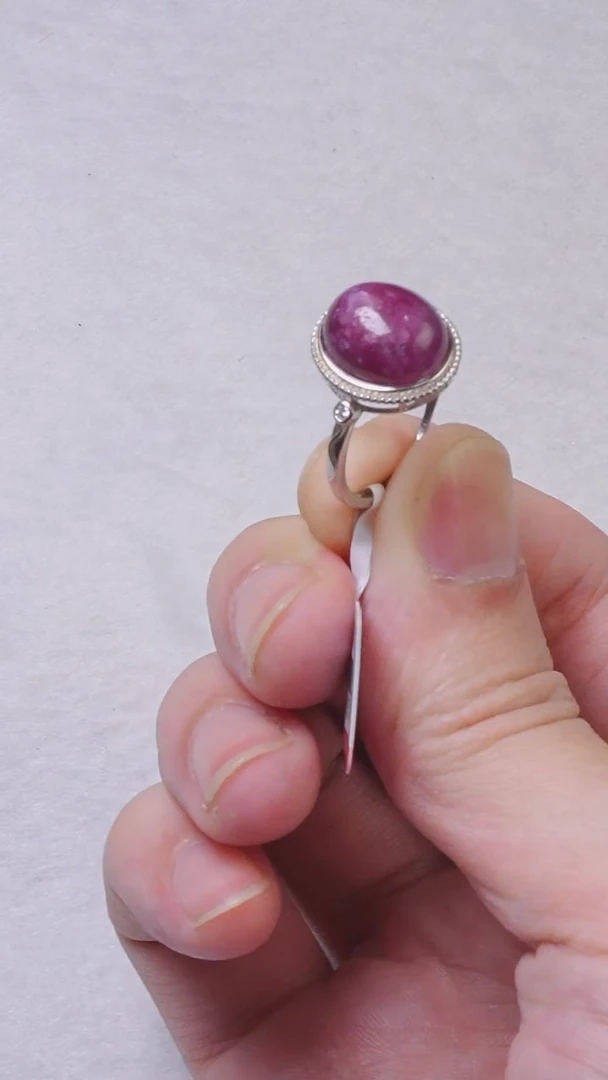 未镶嵌戒指红宝石红宝石戒指-多样性发其一