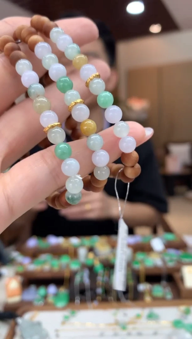 未镶嵌手串翡翠手串  多样性发货1件