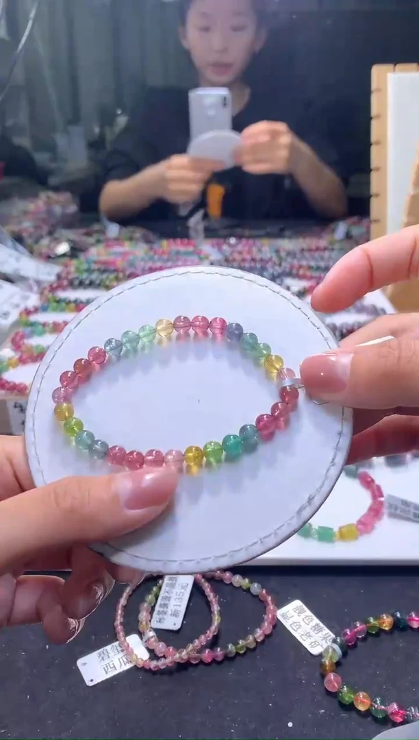 未镶嵌手串碧玺A57【天然碧玺】