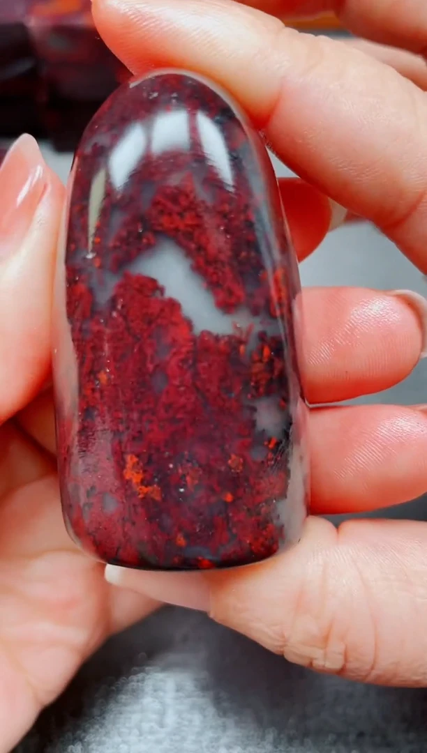 玉桂林鸡血玉素章--9