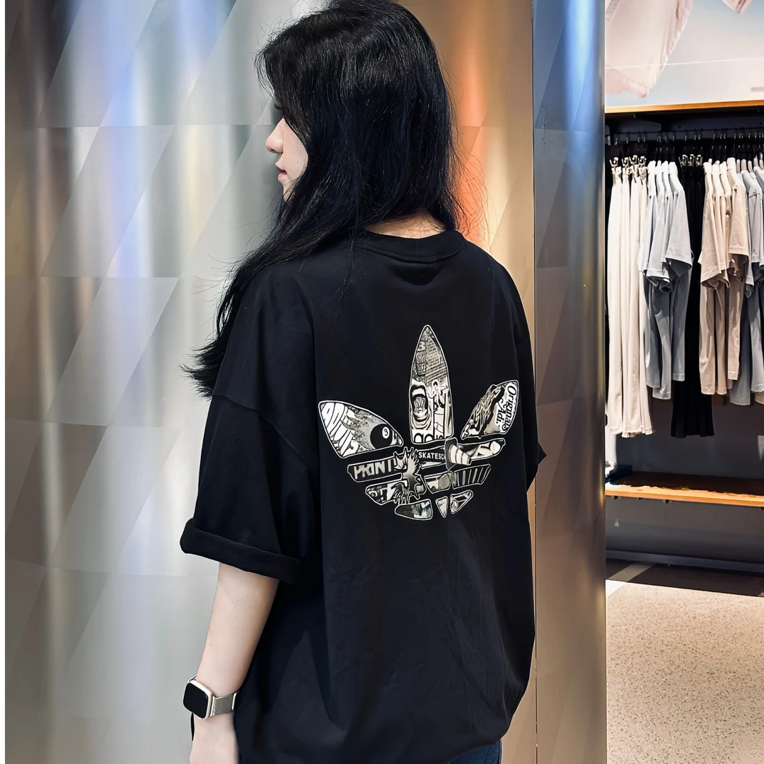 adidas/阿迪达斯Originals三叶草2025年新款CS SS TEE T恤JN1669