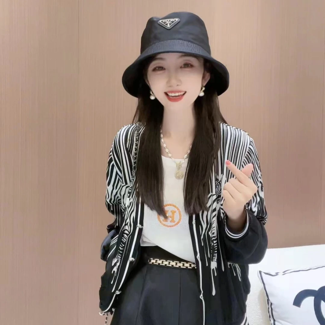 《CHUN》斑马花纹桑蚕丝外套
