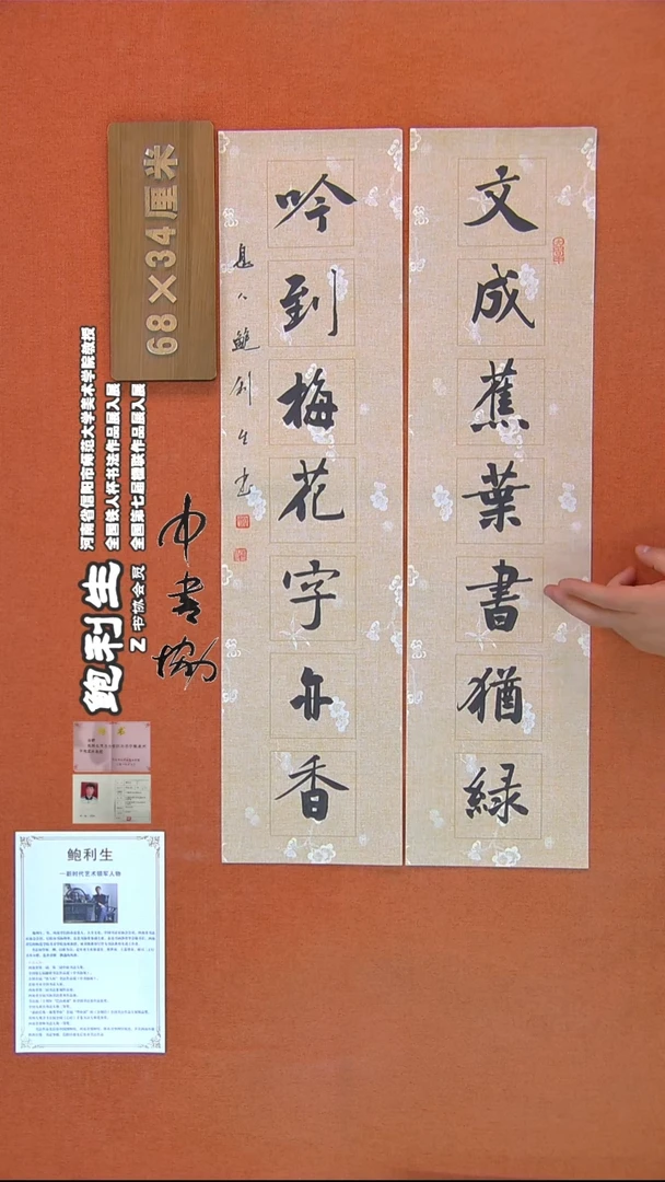 【闪购商品】书法459鲍利生书法作品