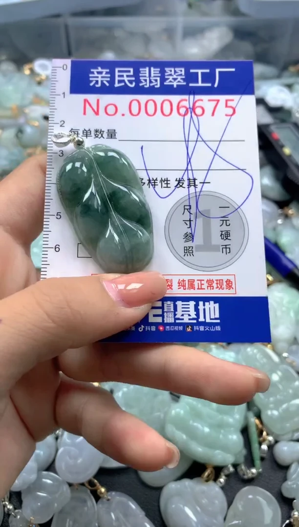 颈饰未镶嵌翡翠6675