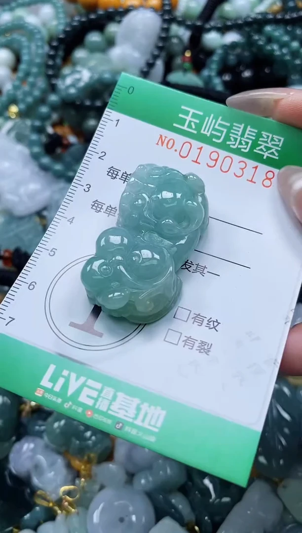 翡翠未镶嵌颈饰闪购0190318