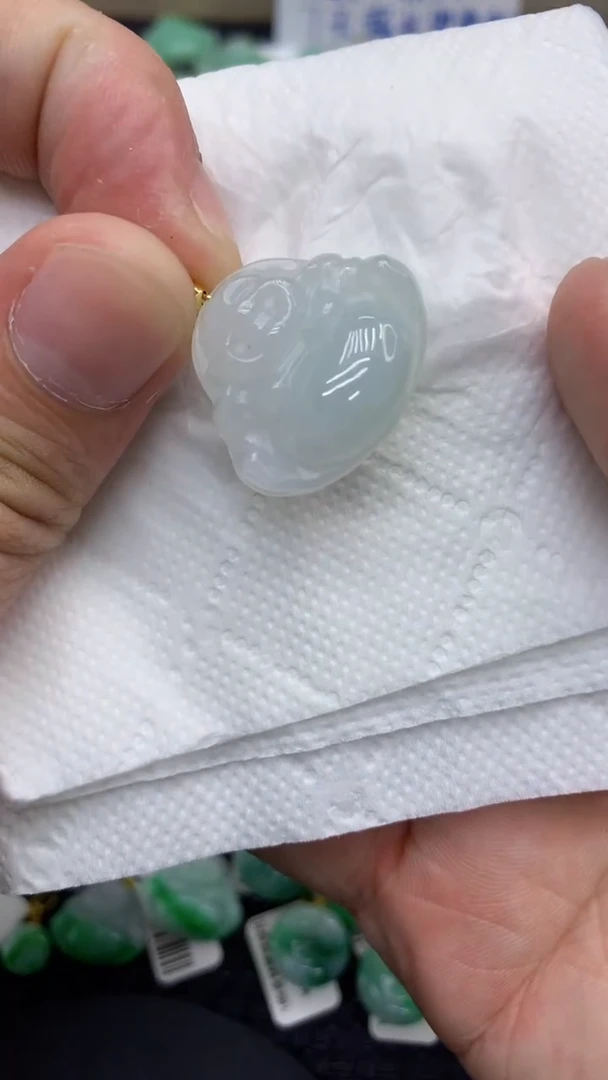 颈饰未镶嵌翡翠天然缅甸A货翡翠