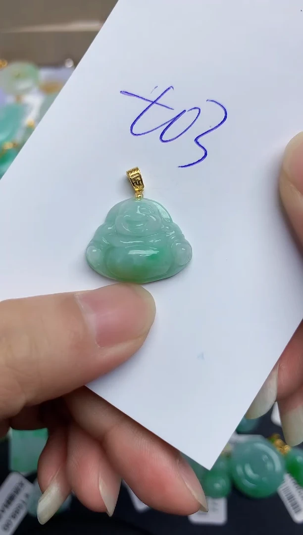 翡翠未镶嵌颈饰11111111