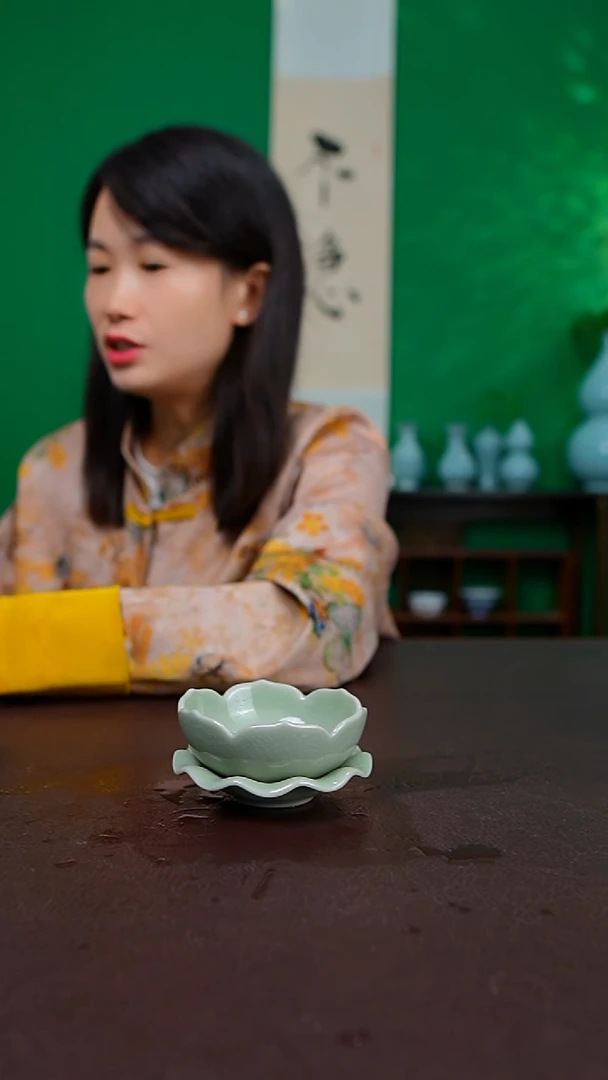 豆绿莲花茶漏不完美 简装