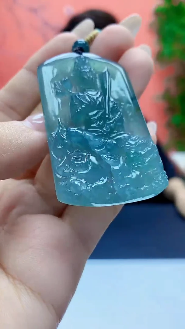 未镶嵌定制翡翠4829ty-毛货挂件147