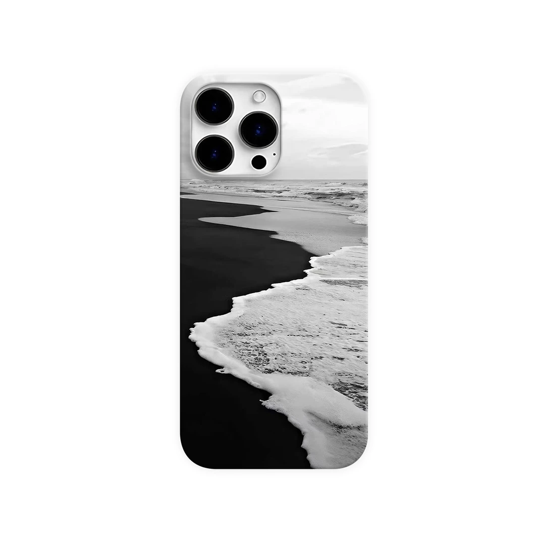 ins海岸线手机壳适用于苹果16promax华为mate荣耀vivoppo小米一加