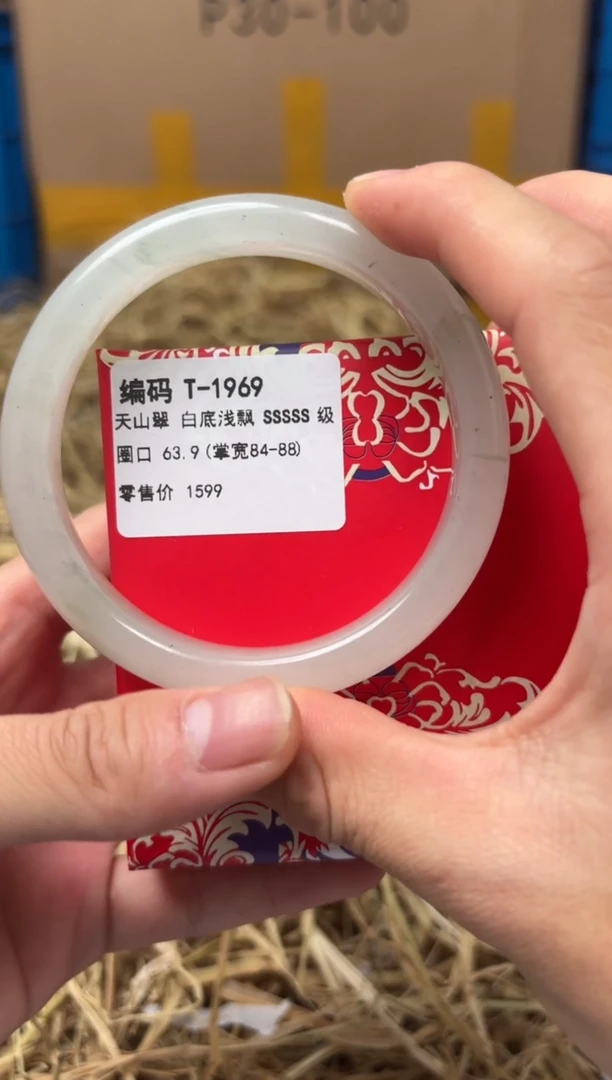 未镶嵌手镯石英质玉T-1969