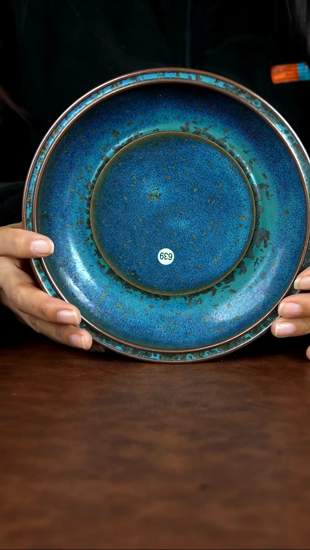 639号/禹州神垕特产】原矿原产地钧瓷茶具