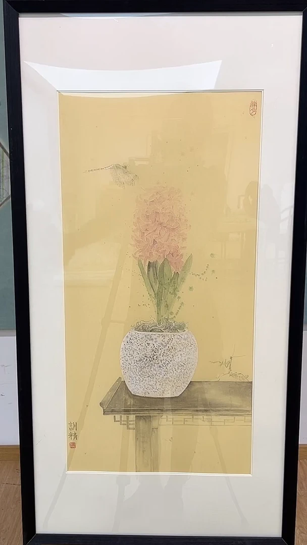 国画邹训精-2平尺-国画作品-yz