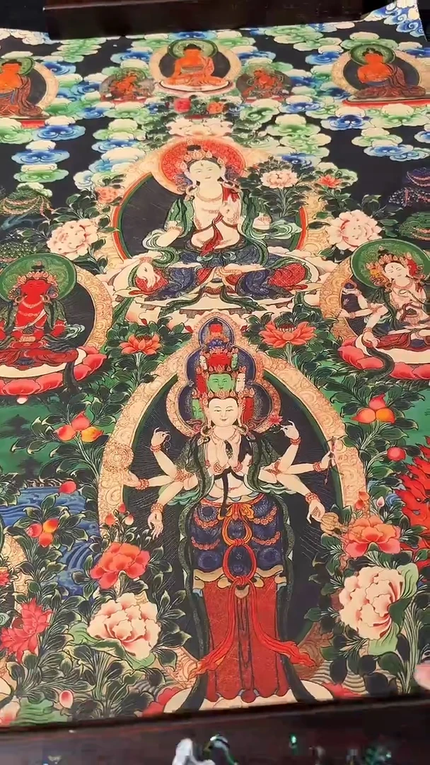 卷轴画藏式珍藏彩绘艺术馆50