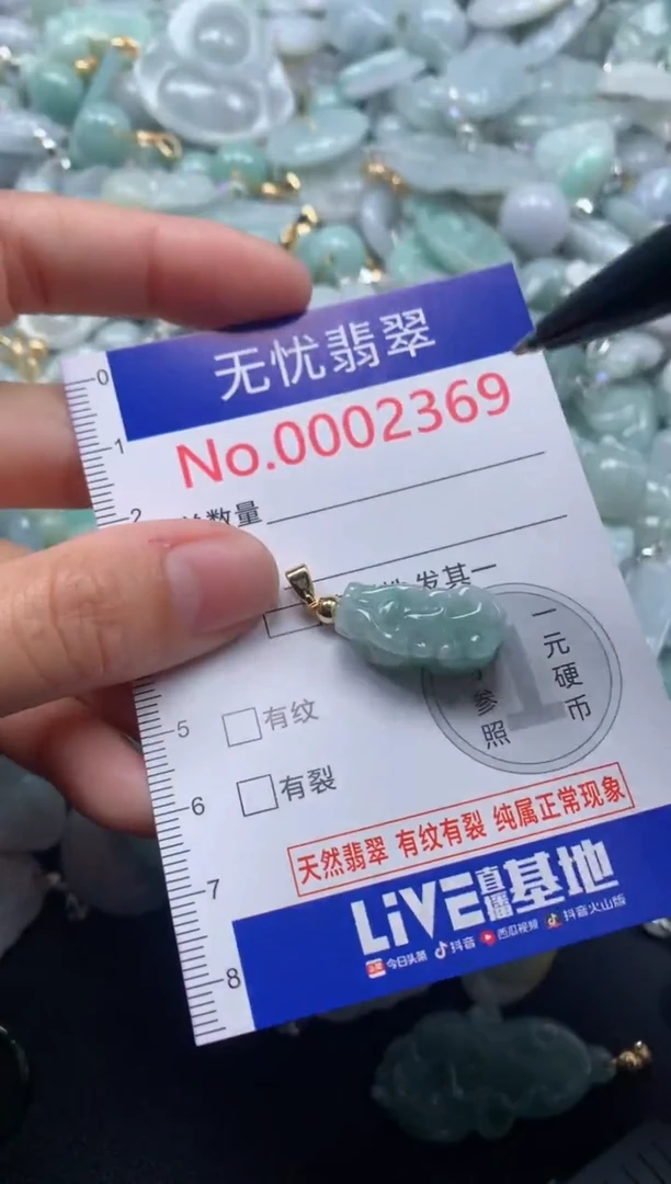 颈饰未镶嵌翡翠2369