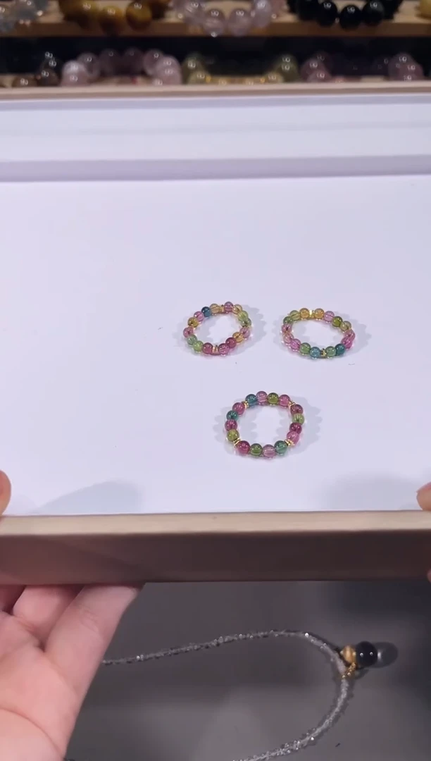 未镶嵌手链碧玺碧玺戒指多样性发一