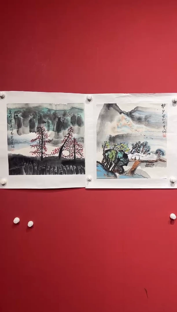 国画李纲-2平尺-国画作品