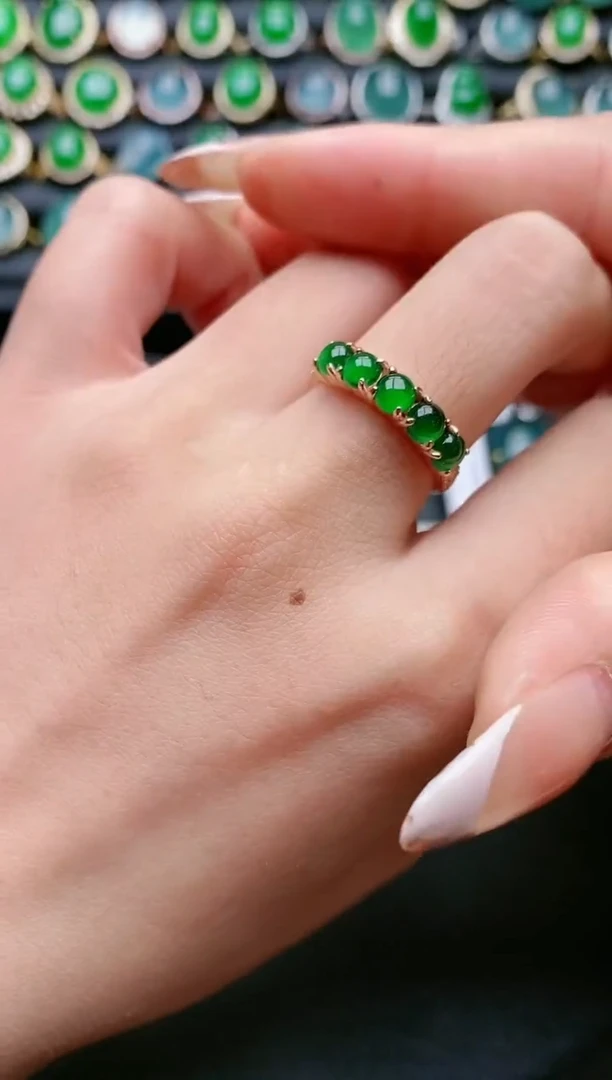 【闪购商品】翡翠戒指银S925镶嵌11111111