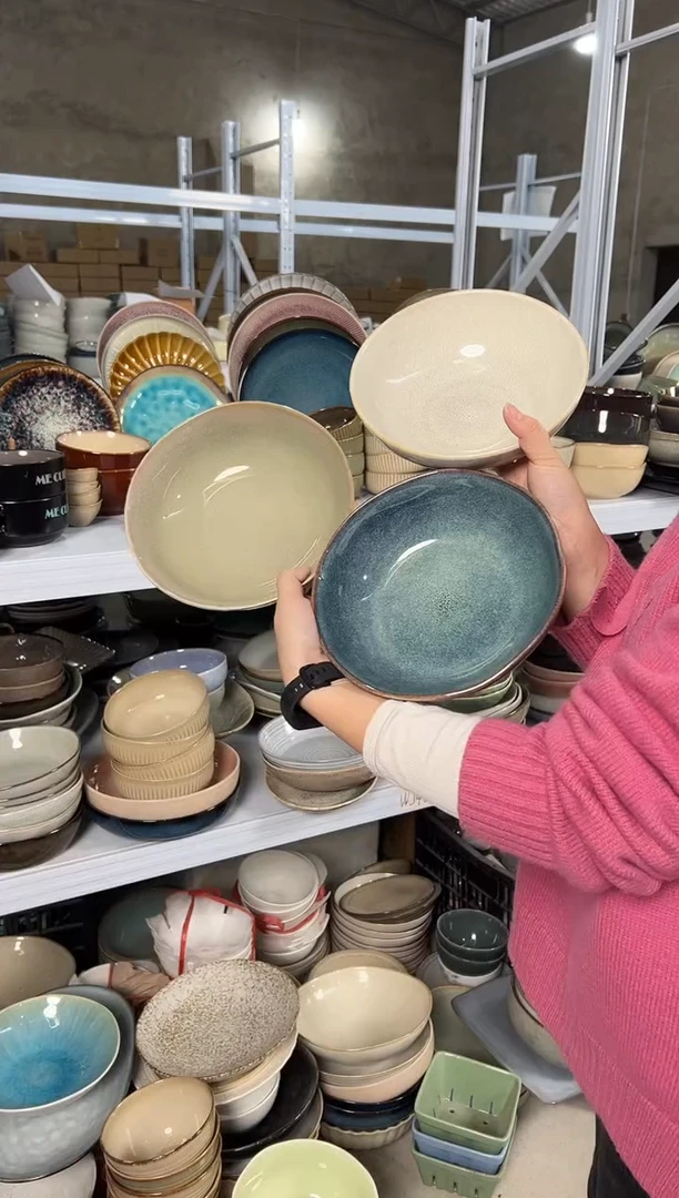 陶瓷外贸尾货瑕疵满20包邮X3 菜碗