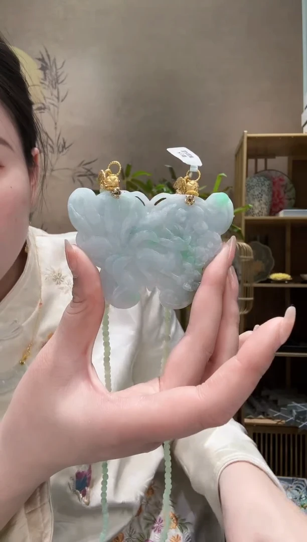 【闪购商品】翡翠耳饰未镶嵌吊坠