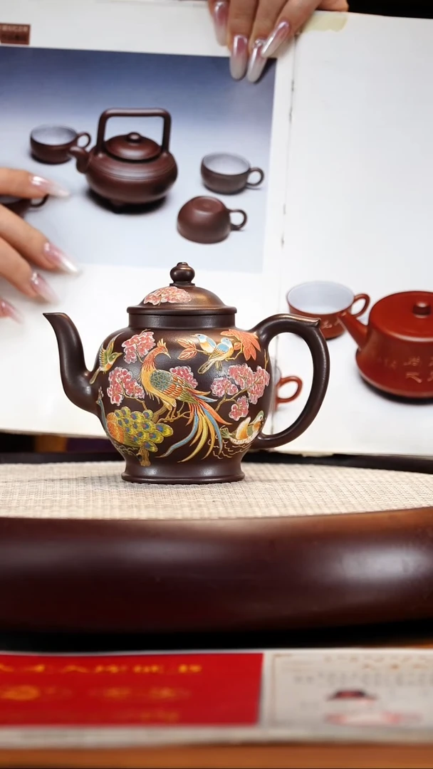 YJY69沉香桃花泥宫灯300cc