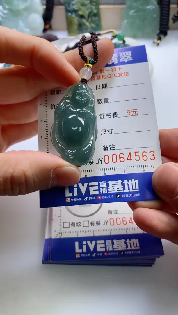 【闪购商品】翡翠挂件未镶嵌