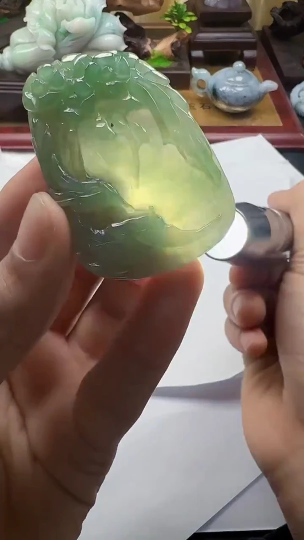 吊坠(不含链)未镶嵌翡翠1