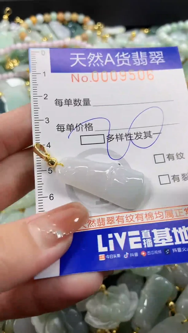颈饰未镶嵌翡翠天然A货翡翠