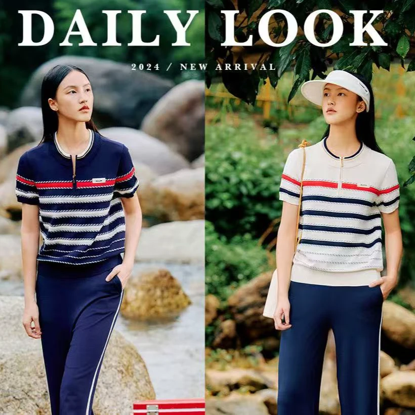 XII BASKET十二篮24年夏季时尚毛织衫7C64206190