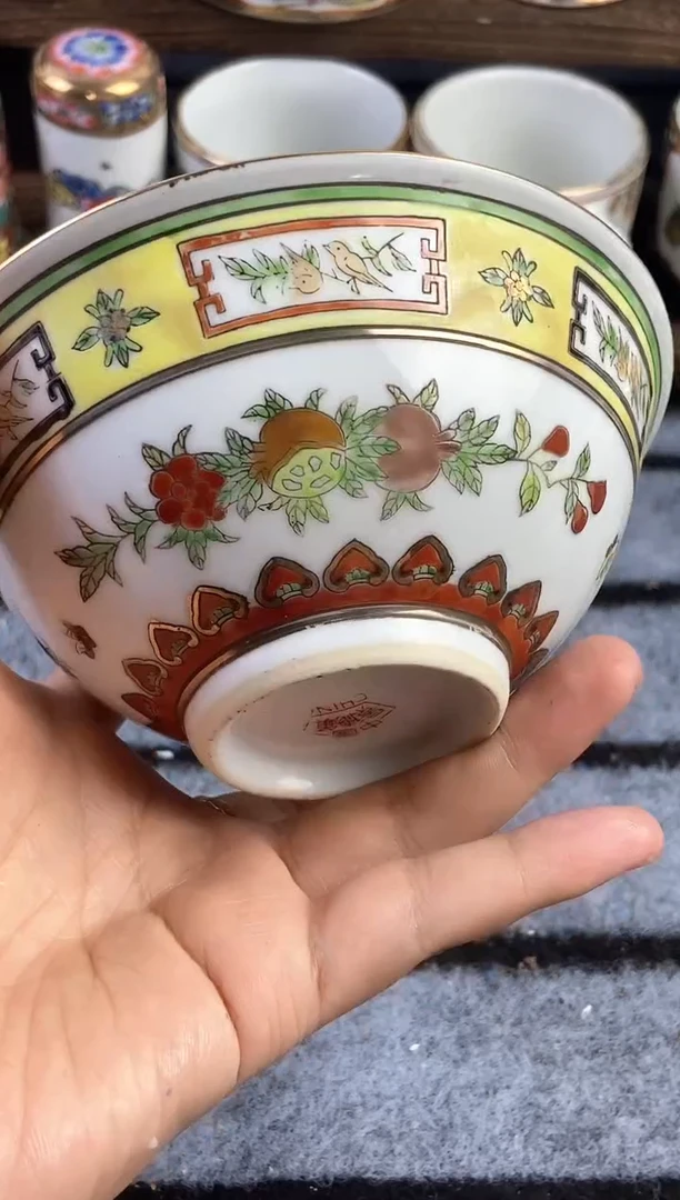 瓷片景德镇窑厂瓷器摆件
