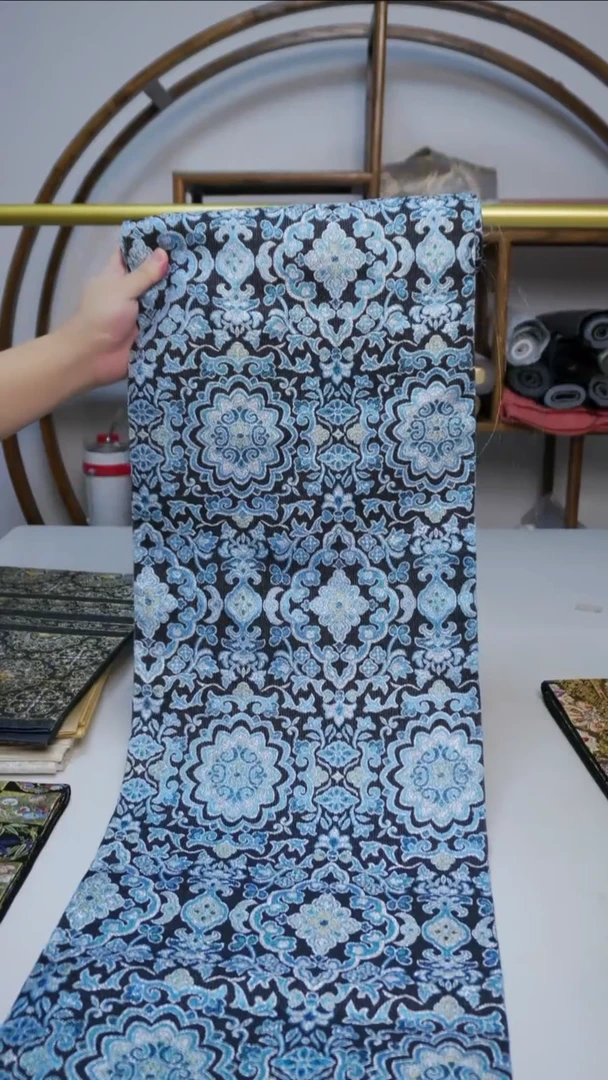 织绣69 宝石箔卷布卷布