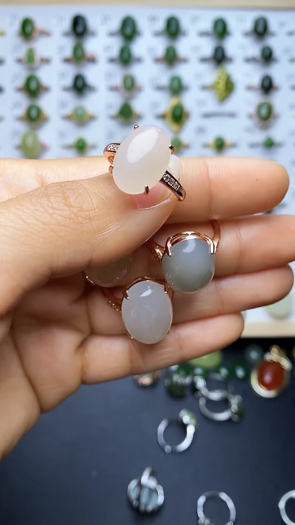 【闪购商品】和田玉戒指未镶嵌1