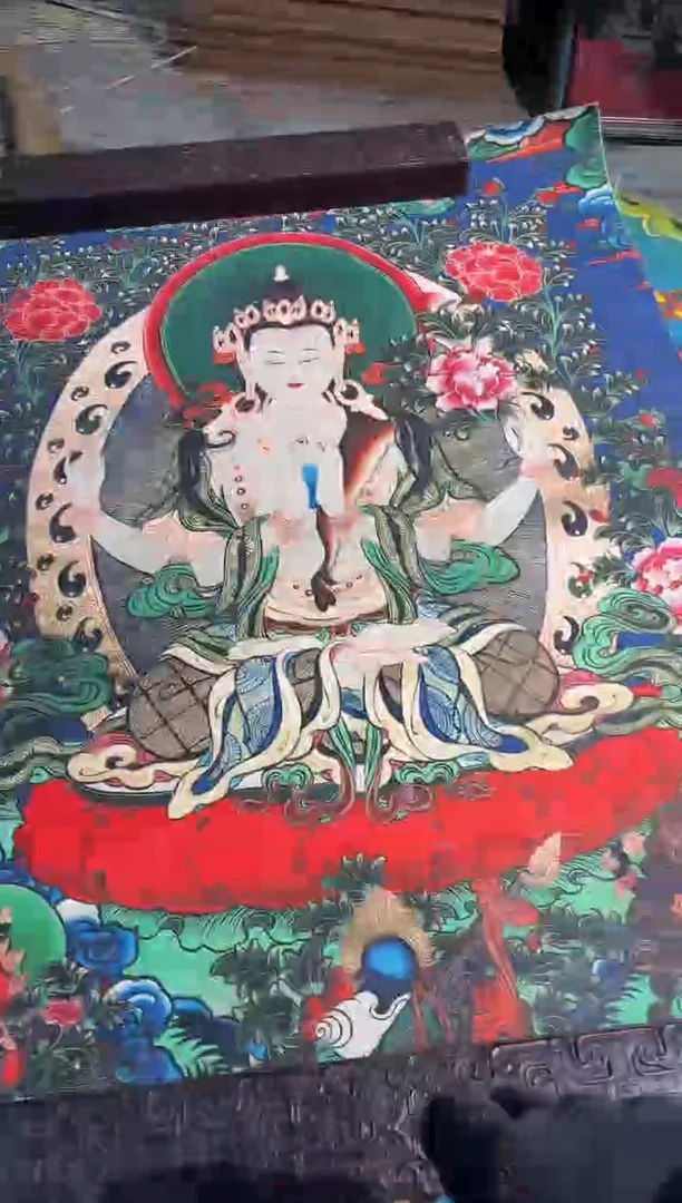 卷轴画东东唐卡tk16