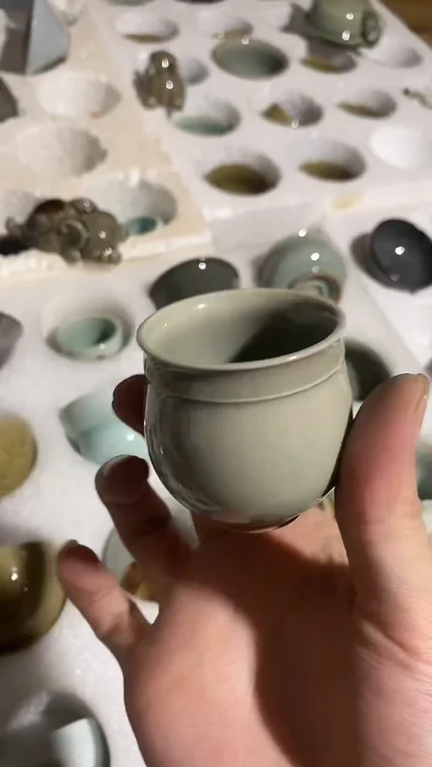 【山隐青瓷】龙窑柴烧壶