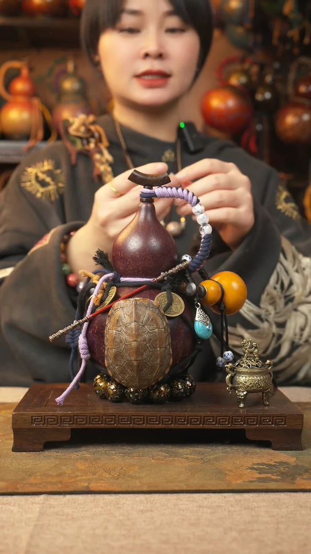 【闪购商品】097大漆葫芦一物一拍记葫堂出品