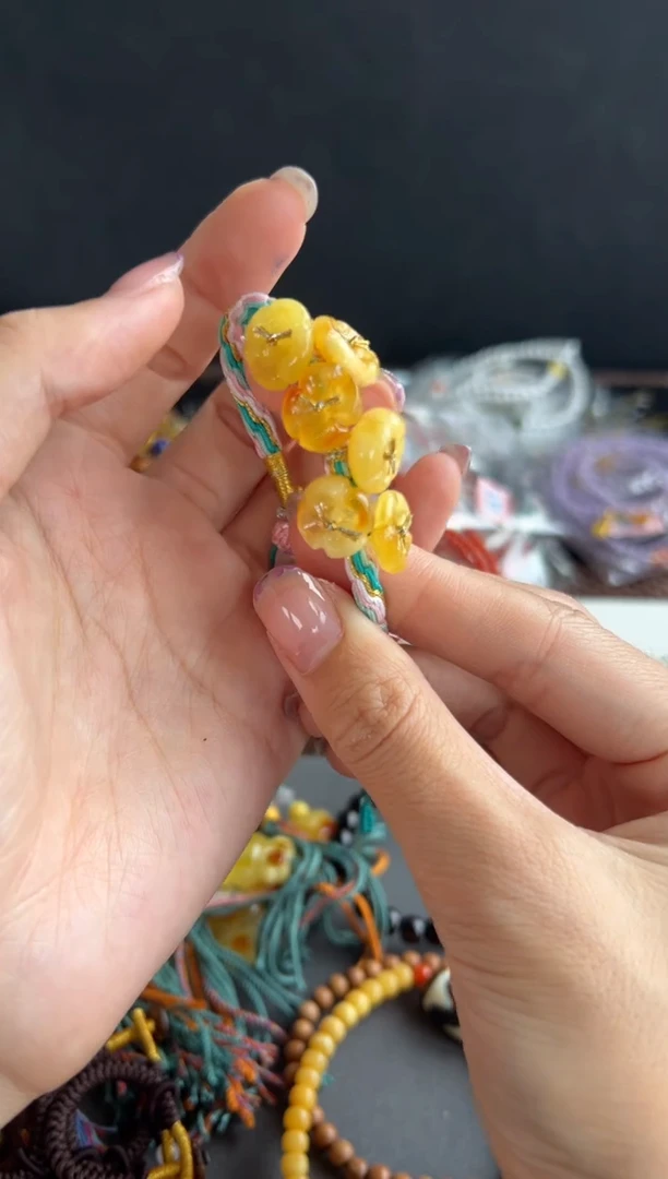 蜜蜡颈饰未镶嵌315买断