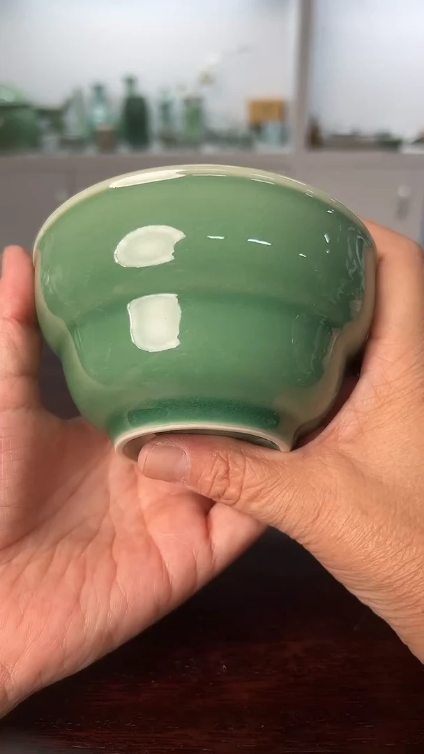 龙泉云间青瓷小米茶器   碗