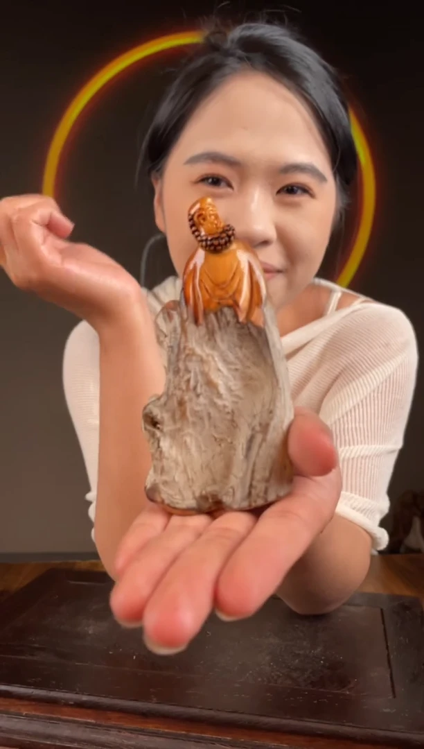 柏木（崖柏）手工摆件,先抢先得! 编号:247