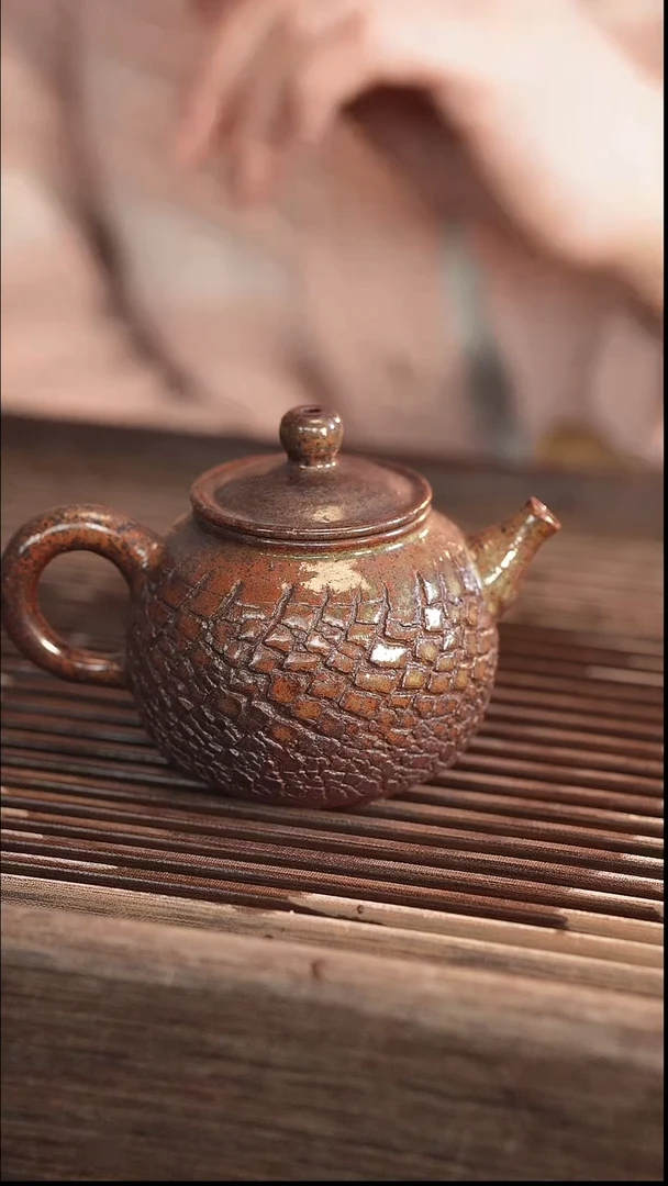 茶壶紫砂13号 柴烧 150cc