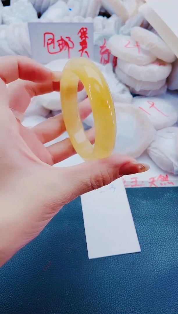 未镶嵌手镯石英质玉L103-58-59